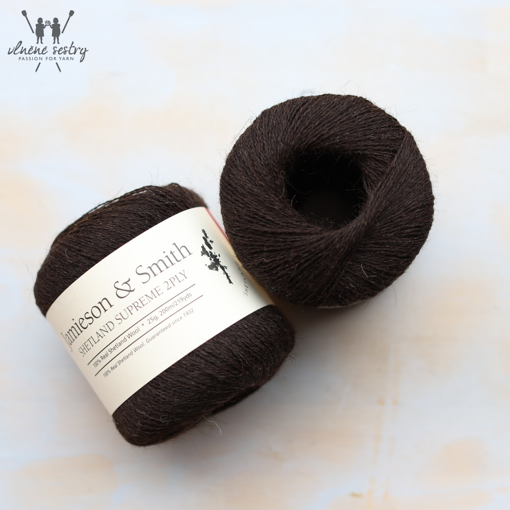 Shetland Supreme 2 Ply - Shetland Black