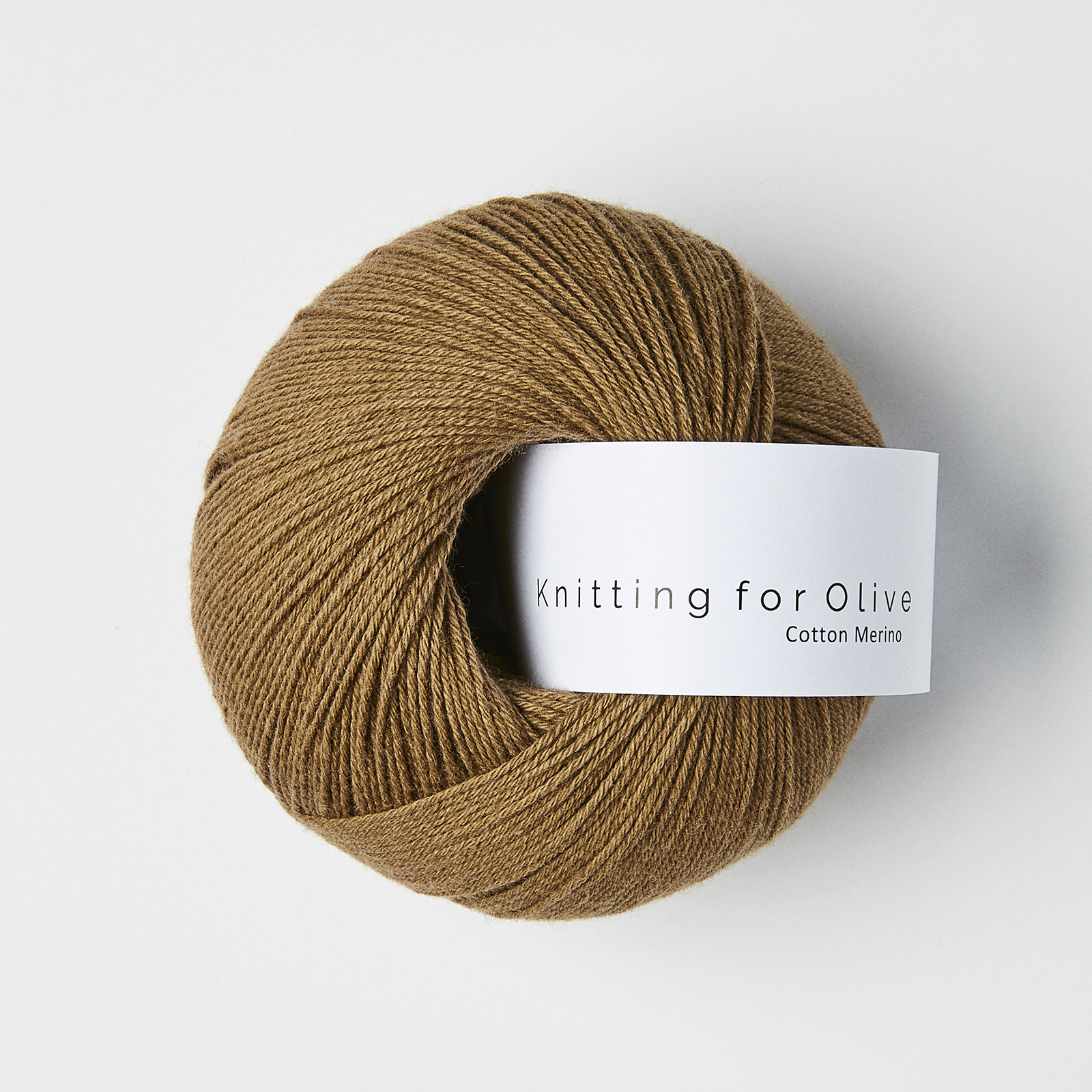 Cotton Merino - Nut Brown