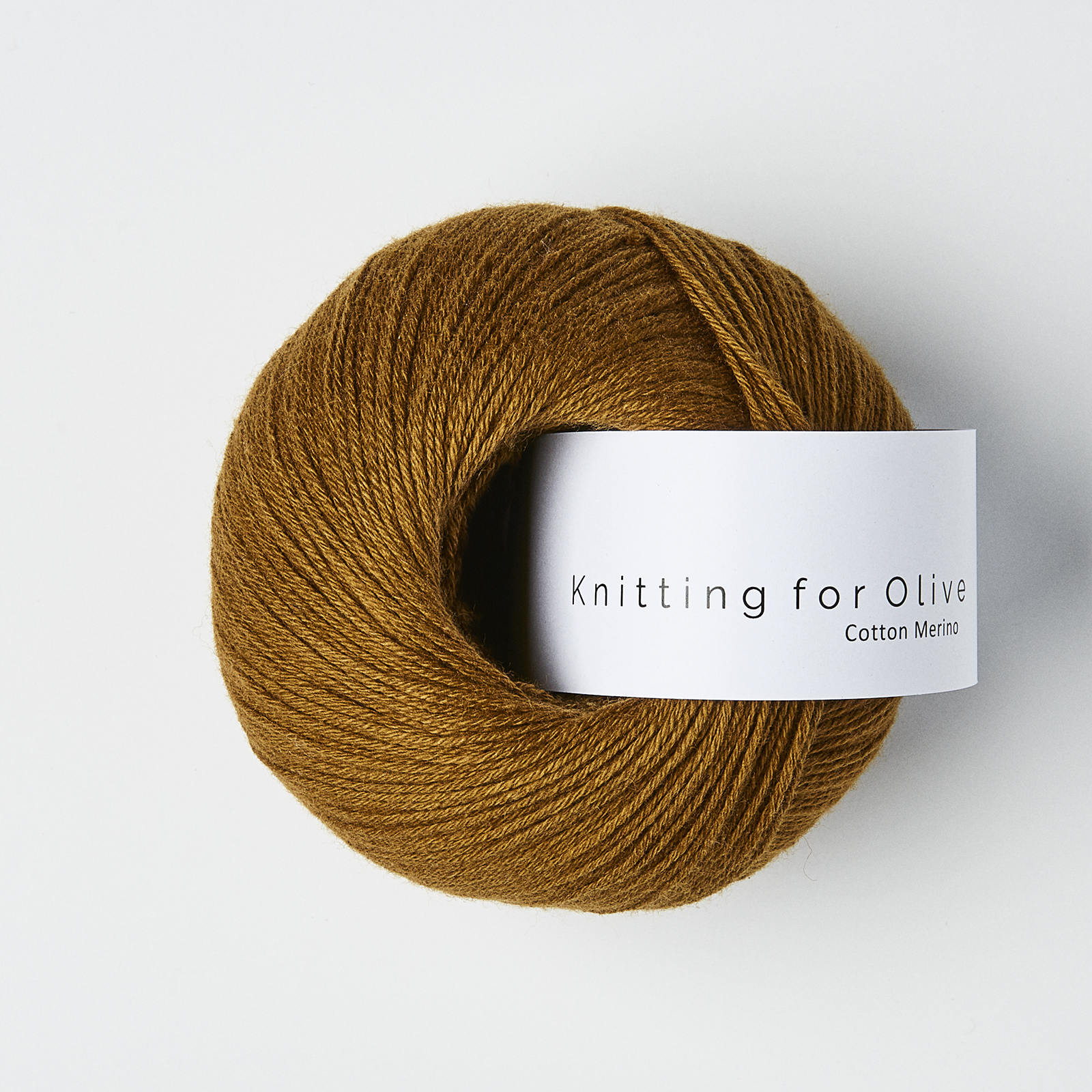 Cotton Merino - Dark Cognac