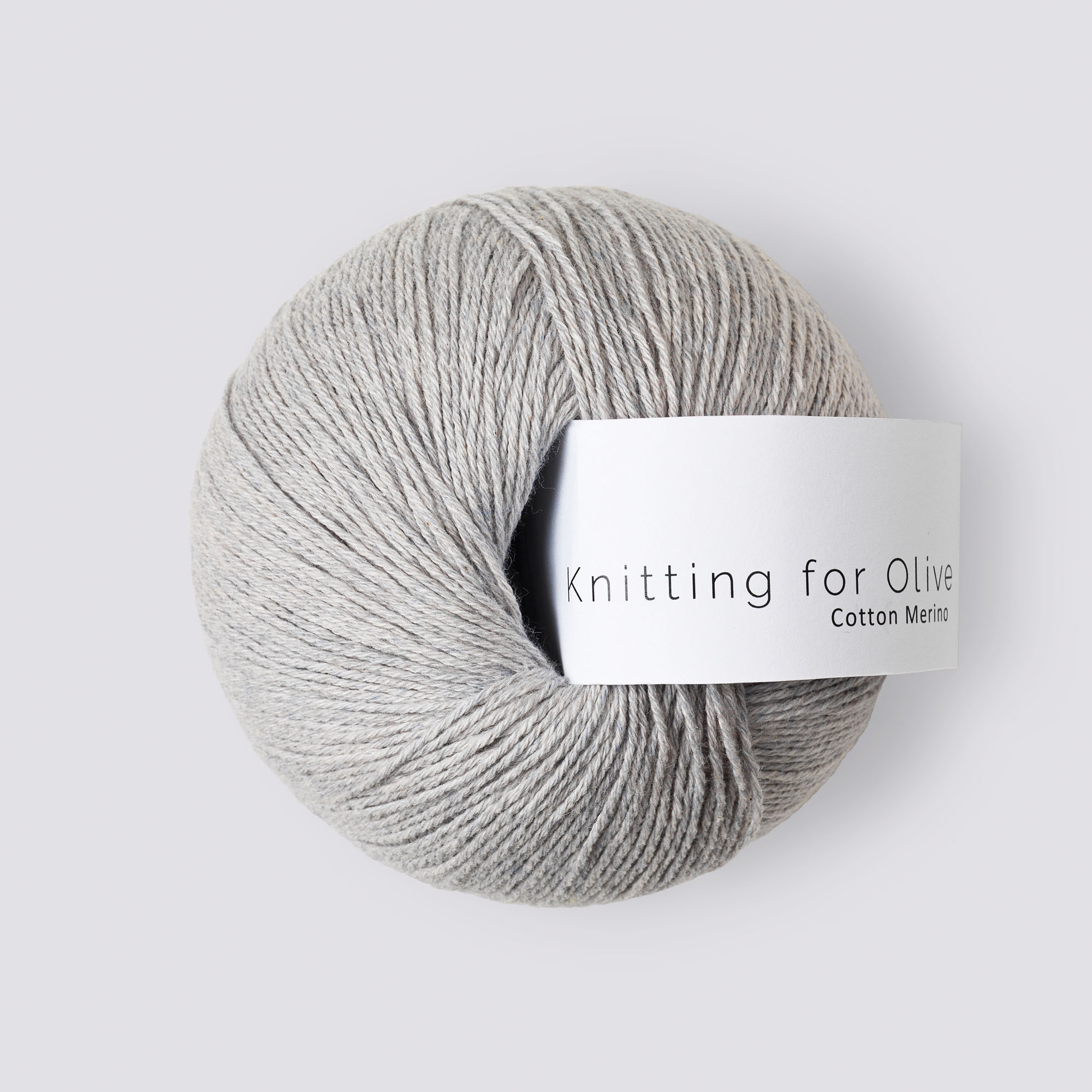 Cotton Merino - Pearl Grey