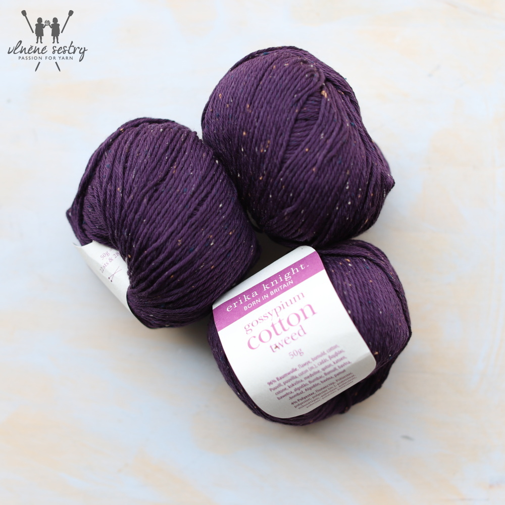 Gossypium Cotton Tweed - 10 Orchard Purple
