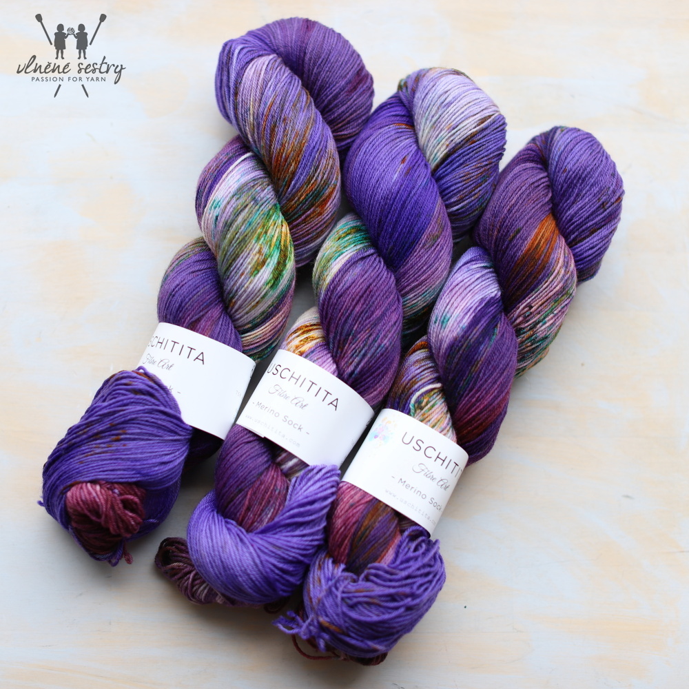Merino Sock - Eyes Wide Shut