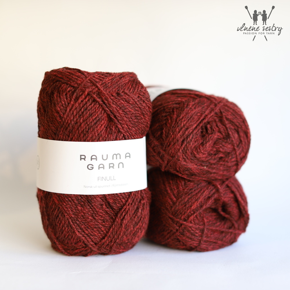 Finull - 4131 Mutted Red Melange