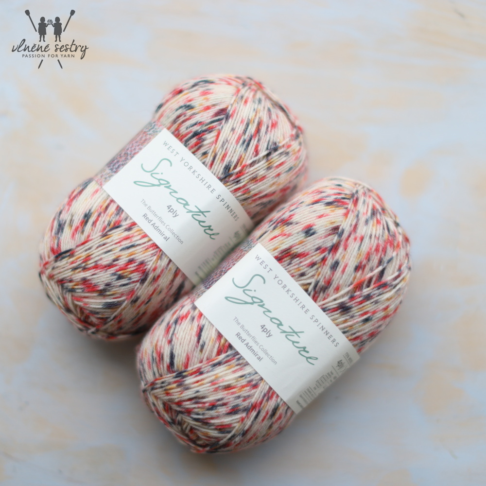Signature 4 Ply - Red Admiral