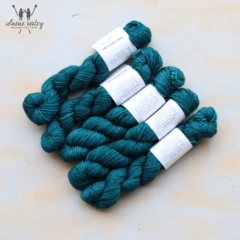 Ultimate Sock Minis - Teal Feather