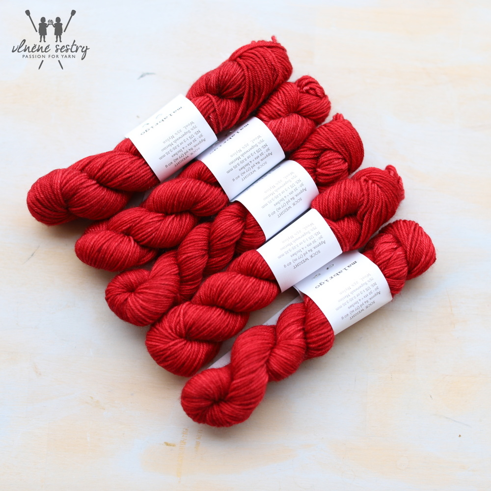 Ultimate Sock Minis - Ravelry Red