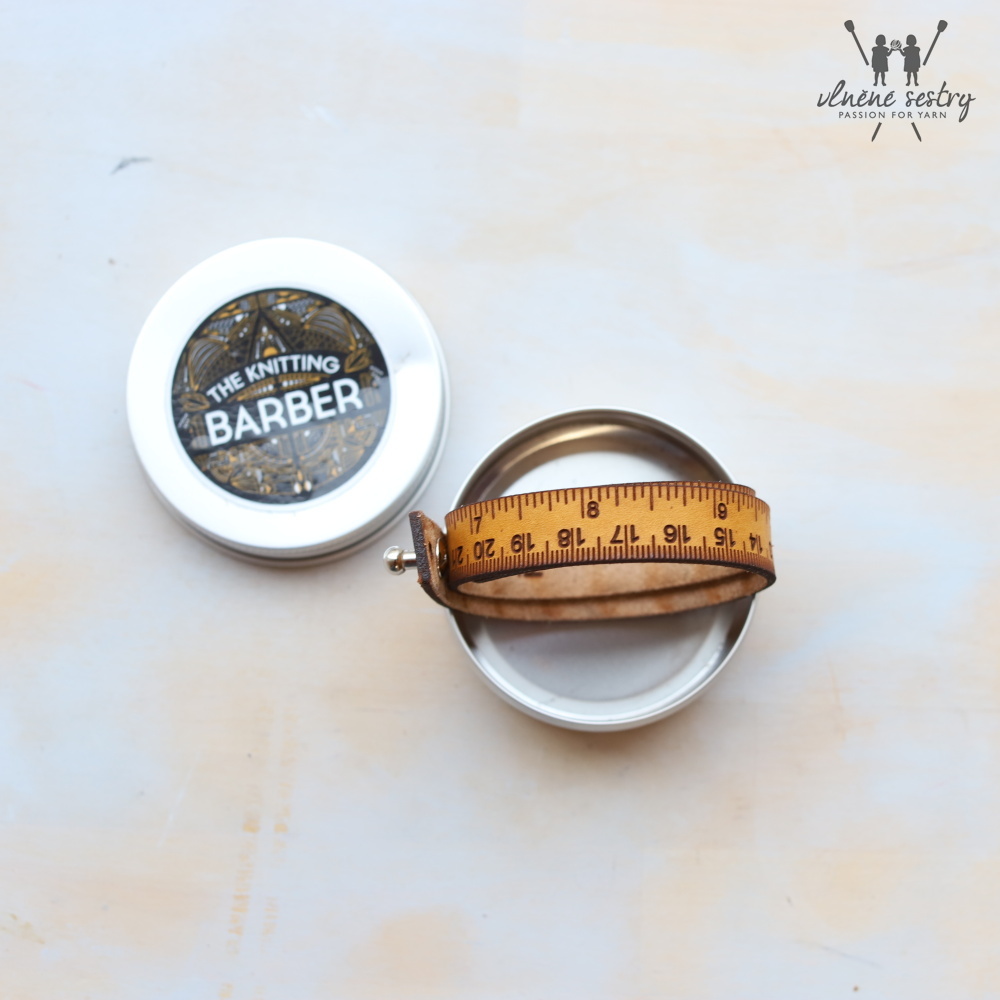 The Knitting Barber Ruler - Yellow (18 cm) 