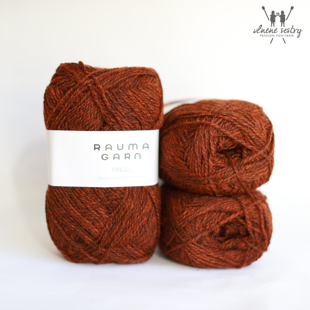 Finull - 4132 Rust Red Melange