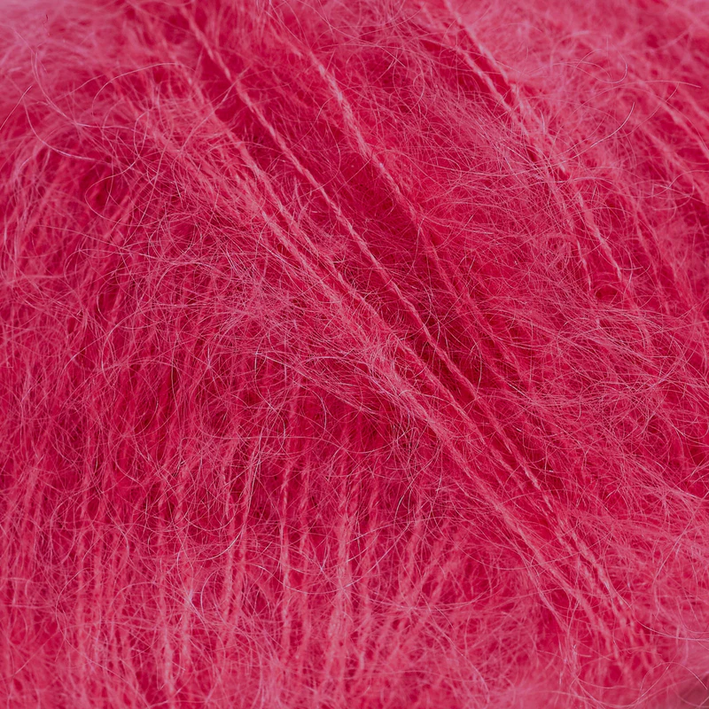Soft Silk Mohair - Raspberry Red