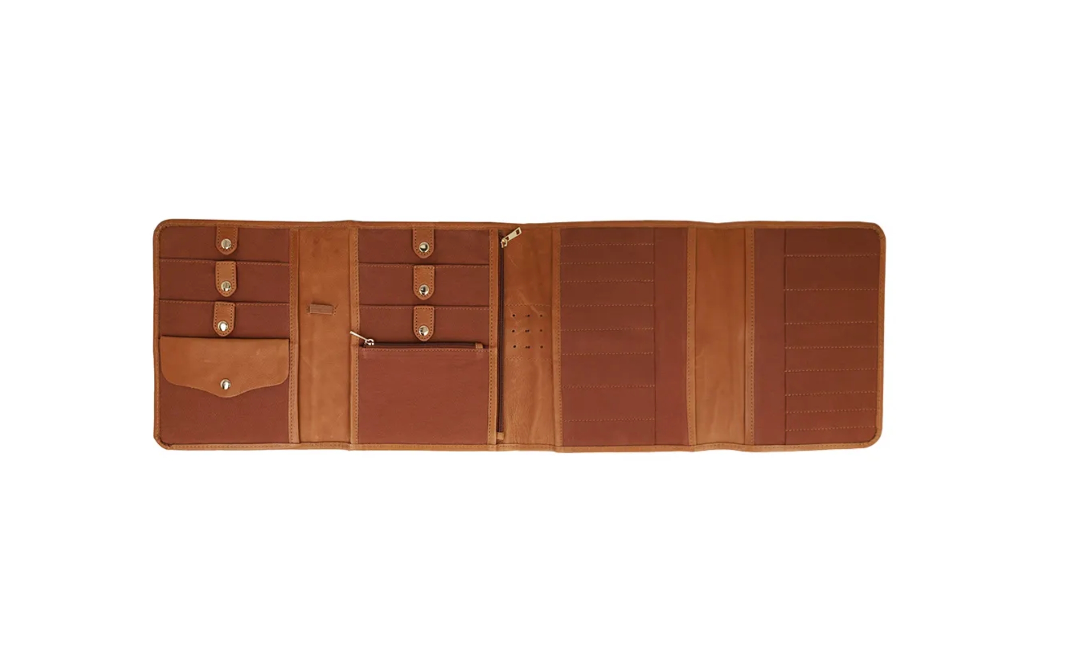 Pouzdro na jehlice Velora hnědé