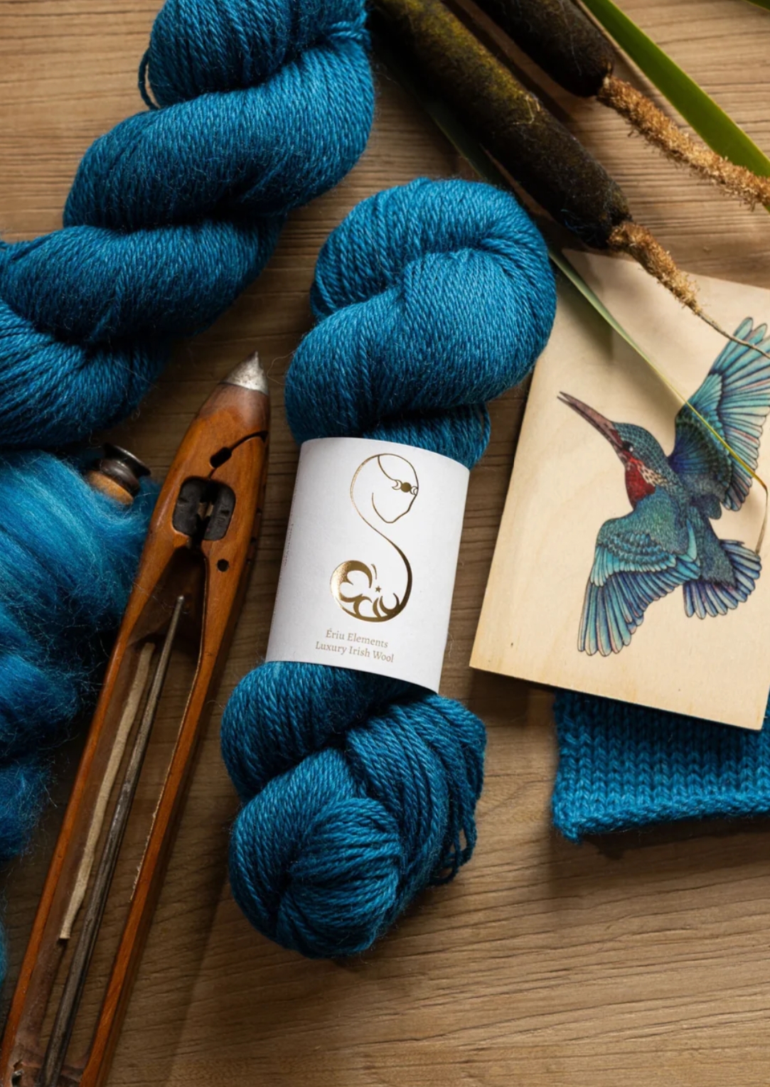 Elements Luxury Irish Wool - Kingfisher