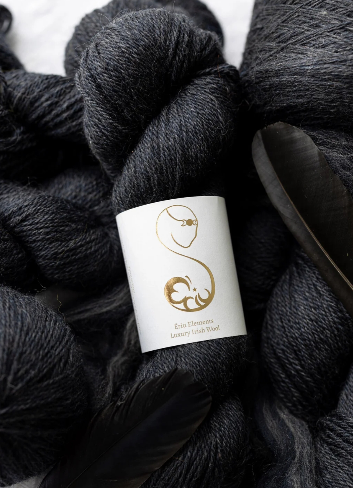 Elements Luxury Irish Wool - Crow