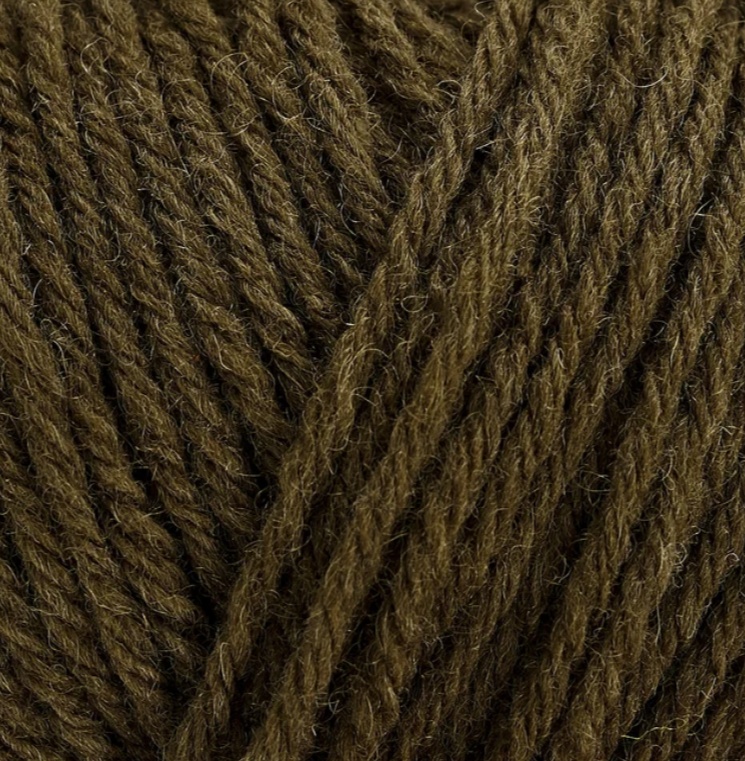 Heavy Merino - Olive Brown