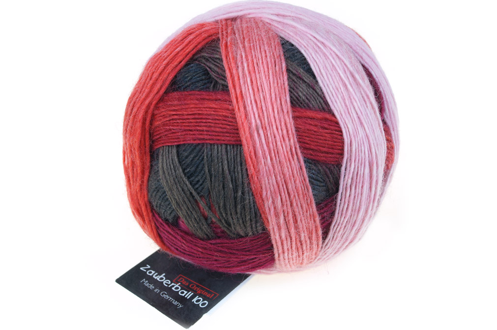 Zauberball 100 2305  Red to Go