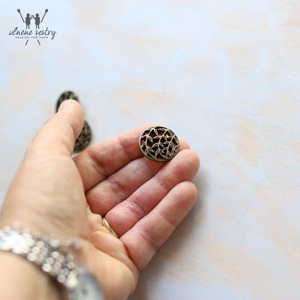 Kovový knoflík 5616 - 36 - 5