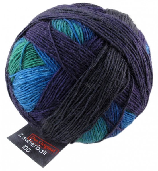 Zauberball 100 2179 Blaukraut 