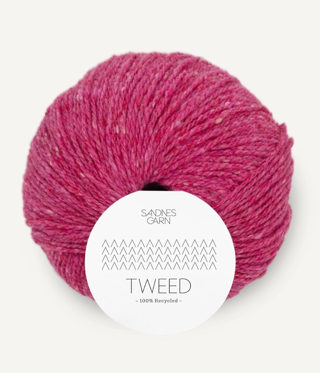 Tweed Recycled - 4685 Magenta