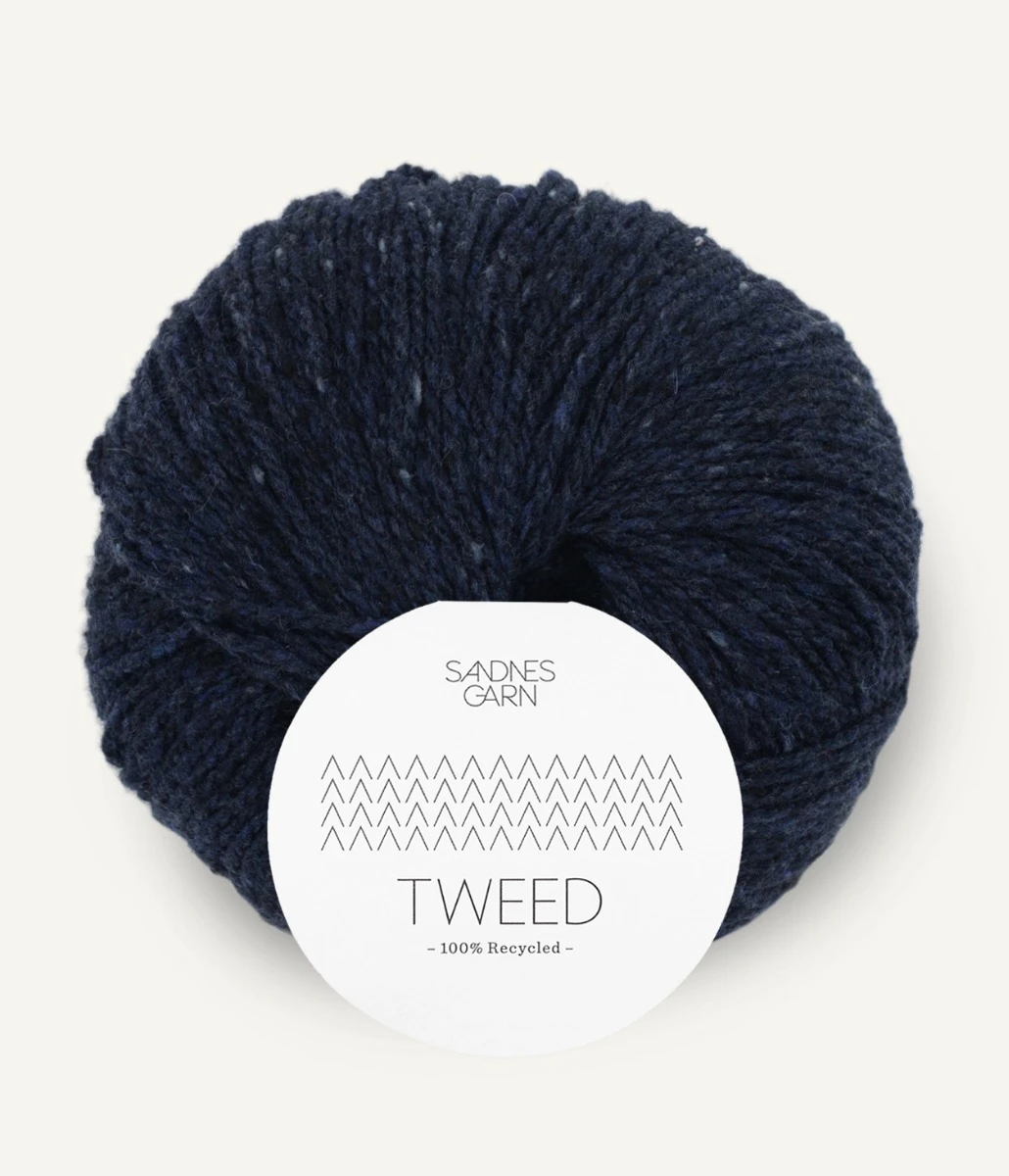 Tweed Recycled - 5585 Marine Blue