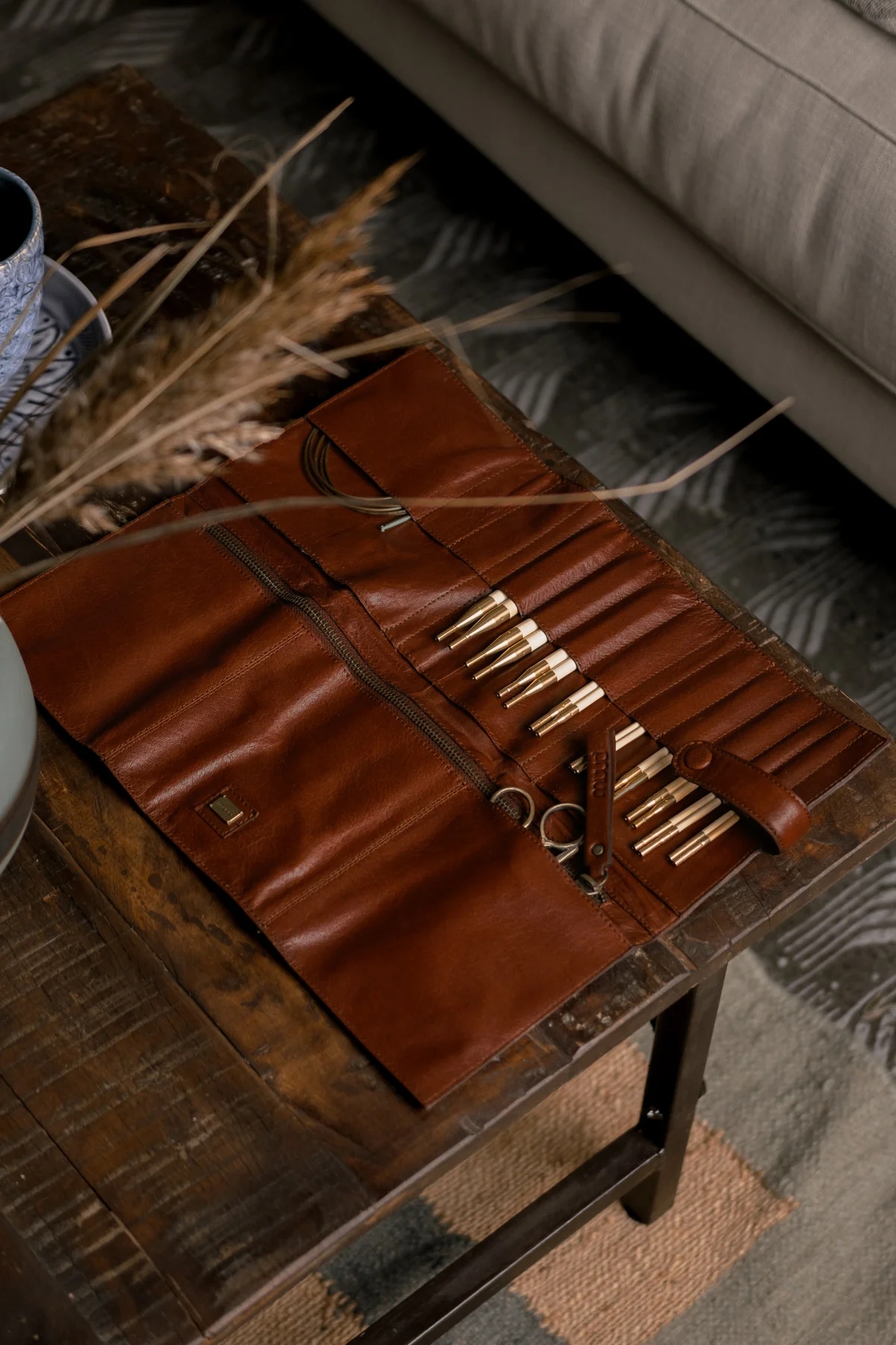 Stockholm Etui Rich Brown