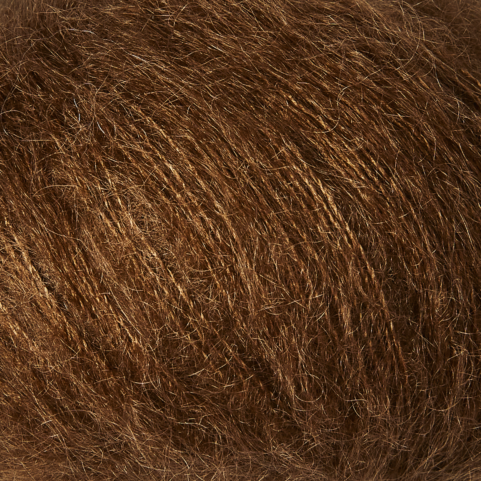 Soft Silk Mohair - Dark Cognac 