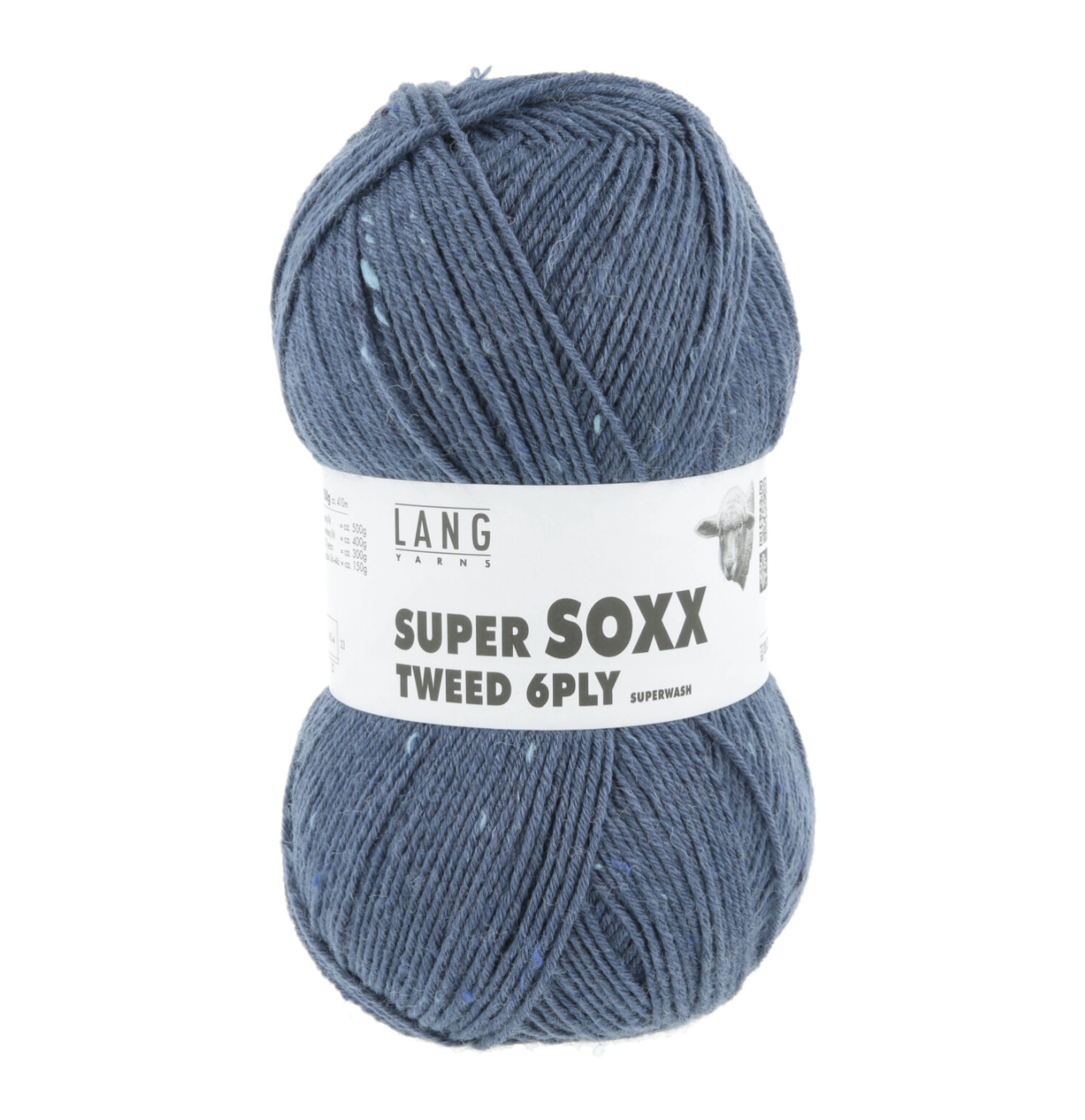 Super Soxx  Tweed 6-fach 34