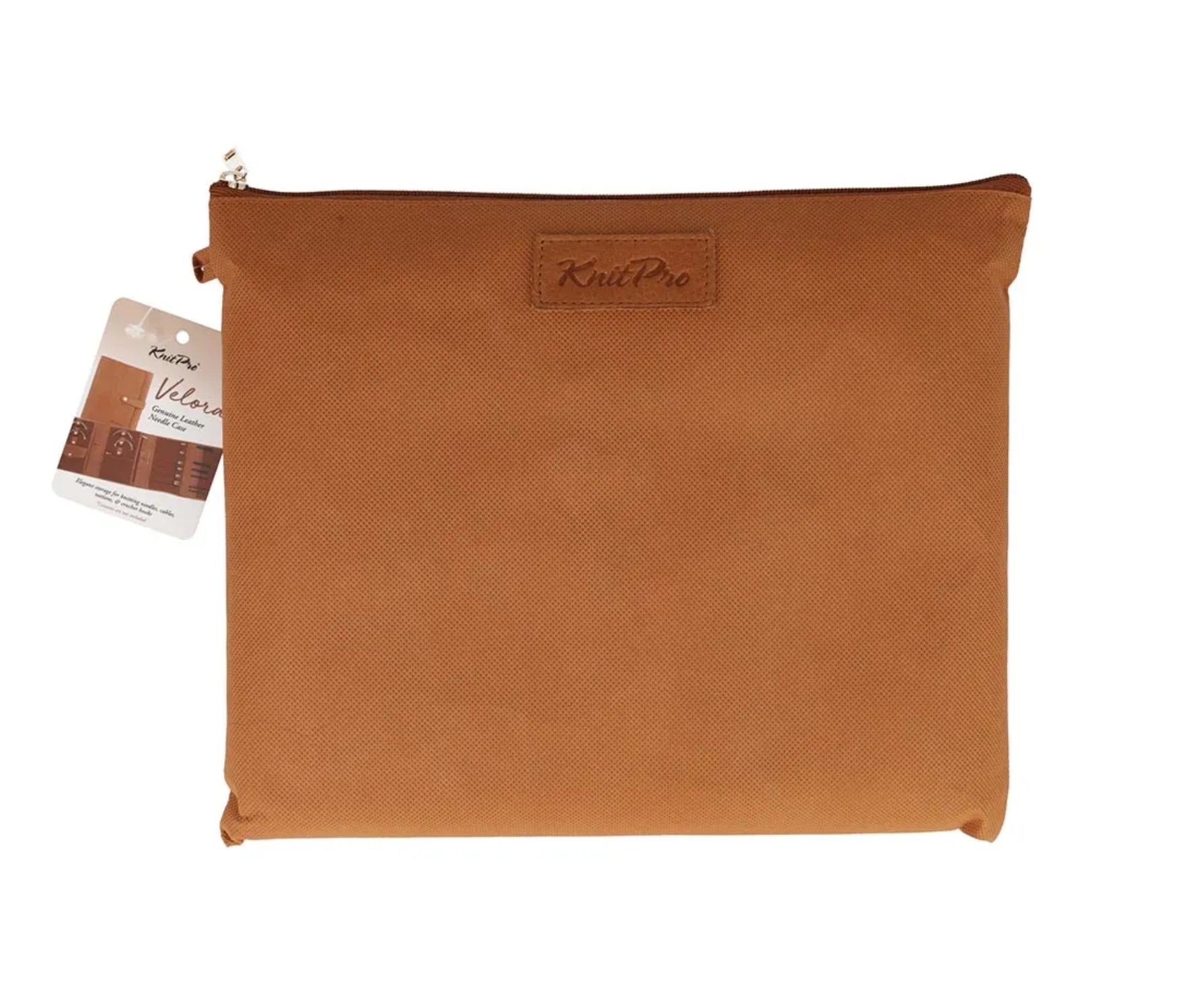 Pouzdro na jehlice Velora hnědé
